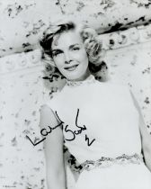 Lizabeth Scott signed 10x8 inch black and white photo. Good condition. All autographs come with a