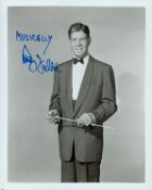 Rudy Vallie signed 10x8 inch black and white vintage photo. Good condition. All autographs come with