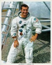 Richard F Gordon Jnr AUTOPEN 10x8inch colour spacesuit photo. Good condition. All autographs come