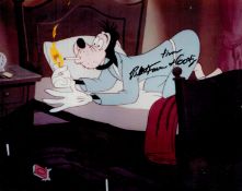 Phil Farmer signed Goofy signed 10x8 inch animated colour photo. Good condition. All autographs