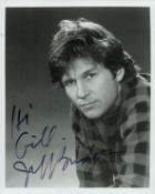 Jeff Bridges signed 10x8inch black and white photo. Dedicated. Good condition. All autographs come