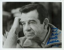Walter Matthau signed 10x8 inch black and white photo. Good condition. All autographs come with a