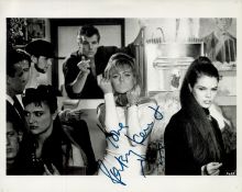 Patsy Kensit signed Absolute Beginners 10x8 inch black and white photo. Good condition. All