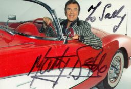 Marty Wilde signed 6x4 inch colour photo dedicated. Good condition. All autographs come with a