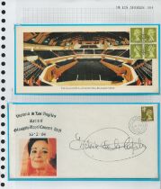 Opera Victoria De Los Angeles signed 1994 Glasgow Opera cover A4 display. Good condition. All