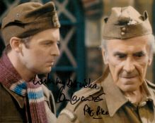 Dads Army Ian Lavender signed 10 x 8 inch colour photo inscribed Pte Pike. Good condition. All