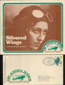 SILVERED WINGS Amy Johnson Festival Hull 1980 Brochure and FDC Date Stamped 5th May 1980. Good