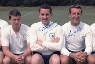 Football autograph TOTTENHAM 12 x 8 Photo : Col, depicting a superb image showing Tottenham's