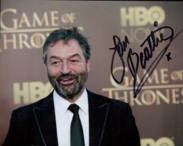 Ian Beattie signed Game of Thrones colour 10 x 8 inch photo. He is best known for playing