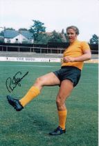 Football autograph RON ATKINSON 12 x 8 Photo : Col, depicting Oxford United right-half RON