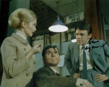 The Champions William Gaunt signed 10 x 8 inch colour scene photo of the three. Good condition.