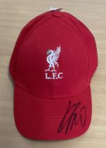 Jurgen Klopp signed Liverpool FC cap. Original tag attached. Good condition. All autographs come