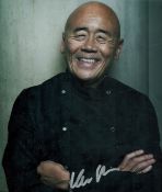 Ken Hom signed 10x8inch colour photo. Good condition. All autographs come with a Certificate of
