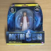 Caitlin Blackwood signed packaging for Amelia Pond - Dr who figure. (figure included). Good