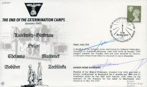 1995 50th Anniversary of World War II JS50/45/2 Signed Cover. The End of the Extermination Camps.