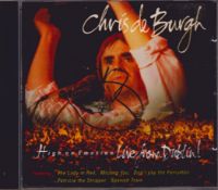 Chris De Burgh signed High on Emotion live from Dublin CD sleeve disc included. Christopher John