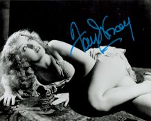 Faye Raye signed 10x8 inch black and white photo. Good condition. All autographs come with a
