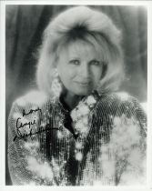 Angie Dickinson signed 10x8 inch black and white photo. Good condition. All autographs come with a