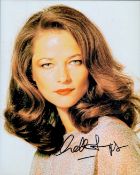 Charlotte Rampling signed 10x8 inch colour photo. Good condition. All autographs come with a