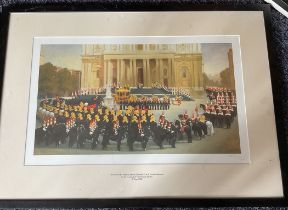 Royal. Arrival of Her Majesty Queen Elizabeth II at St Pauls Cathedral on the occasion of her Golden