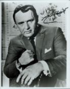 Rod Steiger signed 10x8 inch black and white photo. Good condition. All autographs come with a