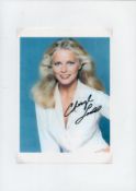Cheryl Ladd signed 8x6 inch colour photo. Good condition. All autographs come with a Certificate