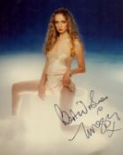 Twiggy Lawson signed 10x8 inch colour photo. Good condition. All autographs come with a