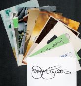 TV/FILM collection 10 assorted signed photos and cards includes some great names such as Susannah