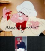 Rene Auberjonois signed Little Mermaid illustrated 10x8 colour photo. Rene Murat Auberjonois (June