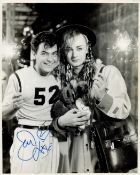 Jon Moss from Culture Club signed 10x8 black and white photograph. Good condition. All autographs