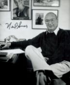 Neil Simon signed 10x8 inch black and white photo. Good condition. All autographs come with a