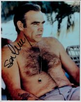 Sean Connery signed 10x8 inch colour photo pictured in Diamonds are Forever obtained in New York