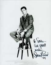 Jerry Lewis signed 10x8 inch black and white photo. Dedicated. Good condition. All autographs come