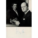 LORD HAYTER William Michael Chubb, Descendent of Chubb and Sons Lock and Safe Co-signed 8x6inch