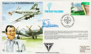 Test Pilot Kindermann Signed Kinderman. Chief Test pilot for Junkers Personally Signed by Kapt K B