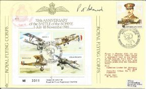 Wg Cdr N. P. W. Hancock DFC signed 70th Anniversary of the Battle of the Somme 1 July-18 November