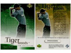 Tiger Woods Fan Collection Upper Deck Trading card PN45VZDK5. Good condition. All autographs come