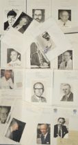 Assorted scientist collection. Signed Photos signatures such as Torsten Wiesel, John Vane, Georges
