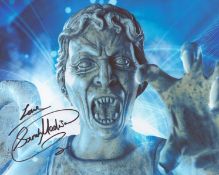 Sarah Louise Madison signed 10x8 inch DR WHO colour photo pictured in her role AS Weeping Angel.