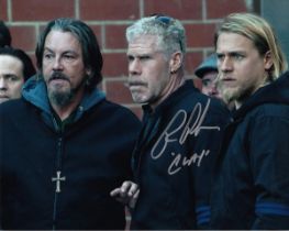 SALE! Sons of Anarchy Ron Perlman hand signed 10x8 photo. This beautiful 10x8 hand signed photo