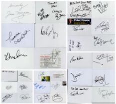 Musicians signed Autograph card signatures such as Peter Noone, Jodie Marie, Mel Torme, Kym Mazelle,