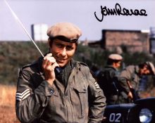 John Levene signed 10x8 inch DR WHO colour photo pictured in his role as UNIT solider Sergeant