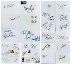 Jazz Musicians signed Autograph card signatures such as Claire Martin, Tina May, Alan McGuire,