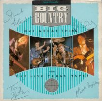 Big Country, Scottish rock band. 'One Great Thing/Live Texas Tapes', Special two Record Set, 7"