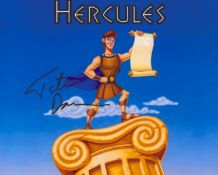 Tate Donovan signed Hercules 10x8 inch animated colour photo. Good condition. All autographs come