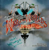 Jeff Wayne's signed The War of The Worlds, The Official 2006 Souvenir Tour Programme. Good