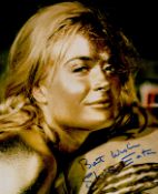Shirley Eaton signed Goldfinger 10x8 inch colour photo. Good condition. All autographs come with a