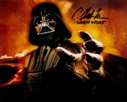 C.Andrew Nelson signed 10x8 inch Darth Vader colour photo. Good condition. All autographs come