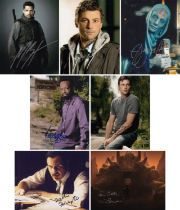 SALE! Lot of 5 Sci-Fi / Horror hand signed 10x8 photos. This is a beautiful lot of 6 hand signed