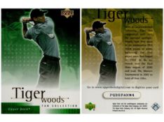 Tiger Woods Fan Collection Upper Deck Trading card PQD8PAXN4. Good condition. All autographs come